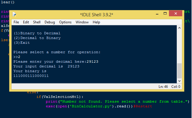 Simple Binary Number Convert App In Python Free Source Code 